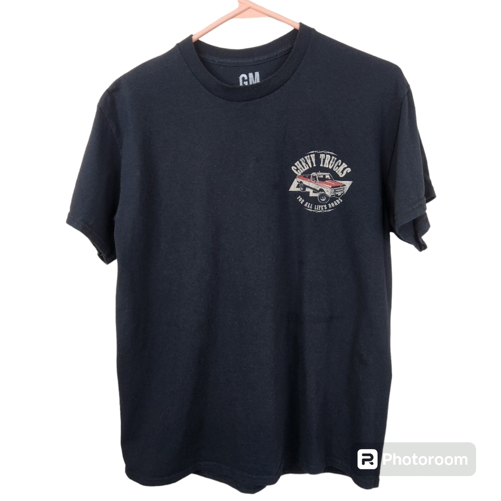 GM Chevy Trucks Detroit Motor City Michigan Short Sleeve Tee Medium